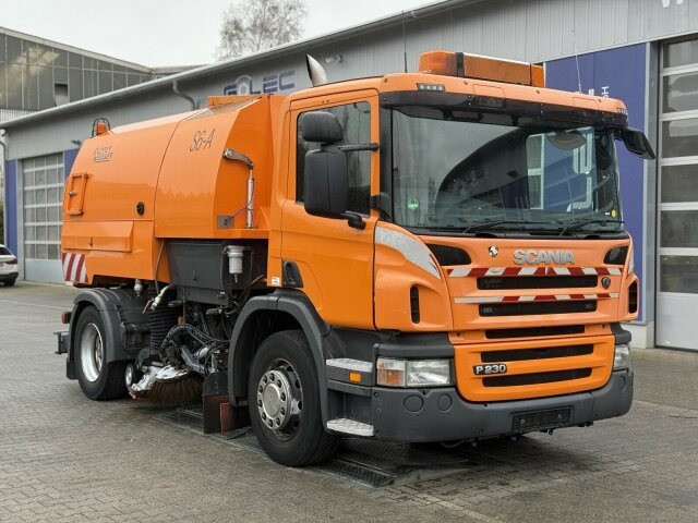 Scania P230 Kehrmaschine Küpper Weisser 6 M³ - Road sweeper: picture 1 Scania P230 Kehrmaschine Küpper Weisser 6 M³ - Road sweeper: picture 1