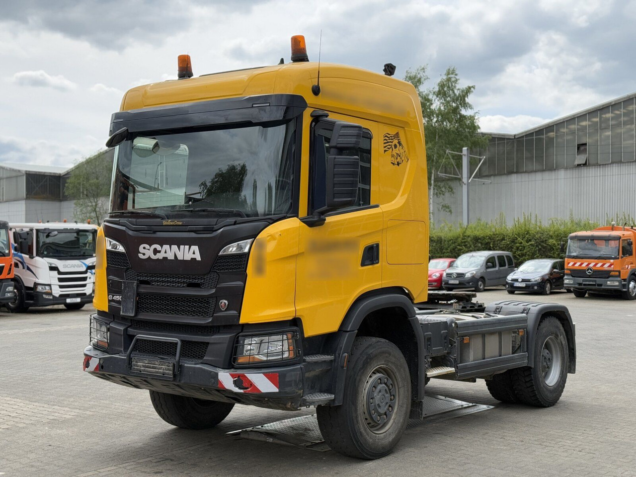 Tractor unit Scania G450 XT 4x4 Euro 6 SZM Kipphydraulik Blatt/ Luft: picture 6