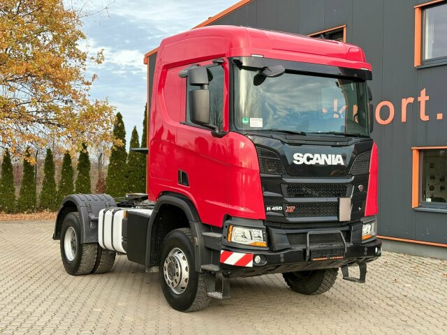 Scania R450 4x4 Euro 6 SZM Kipphydraulik Blatt/ Blatt - Tractor unit: picture 1 Scania R450 4x4 Euro 6 SZM Kipphydraulik Blatt/ Blatt - Tractor unit: picture 1