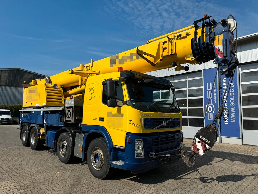 Mobile crane Volvo FM 480 8x4 Euro 5 LIEBHERR LTF 1045-4.1 *Spitze: picture 1