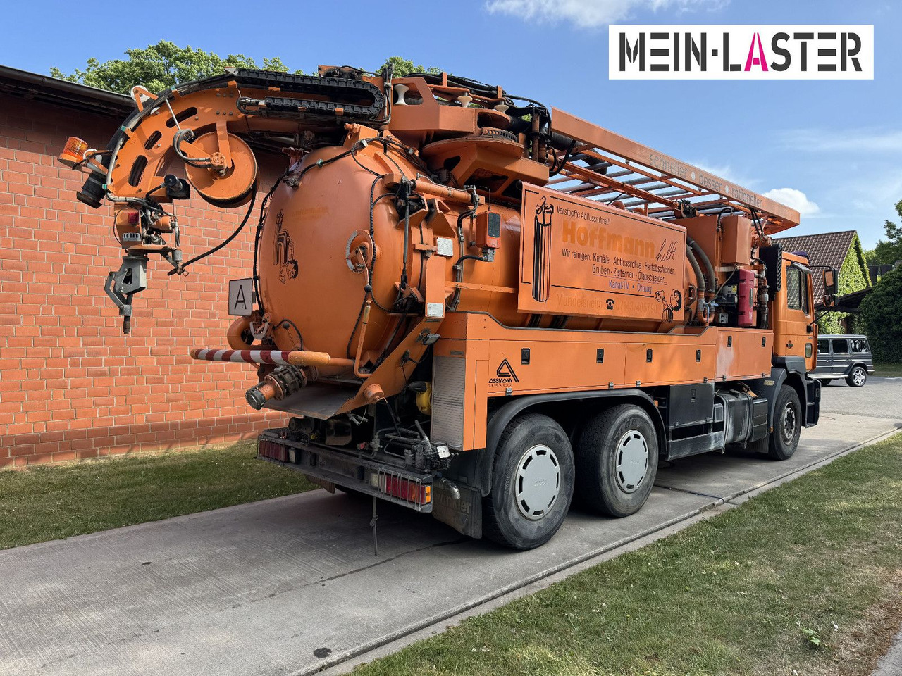 MAN FE 410 Assmann Saug HD Spüler Recycling + FB. - Vacuum truck: picture 5 MAN FE 410 Assmann Saug HD Spüler Recycling + FB. - Vacuum truck: picture 5