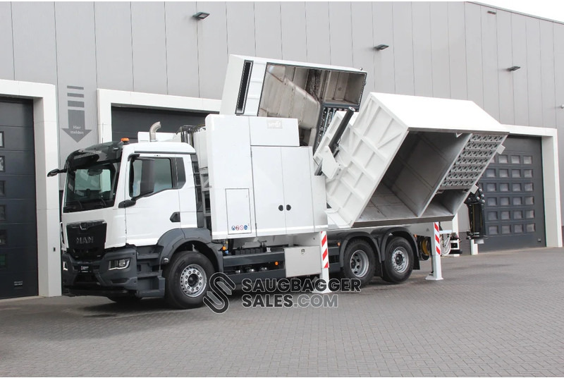 Vacuum truck MAN TGS 26.510 6X2-4 BL CH MTS DINO 8 SAUGBAGGER: picture 6