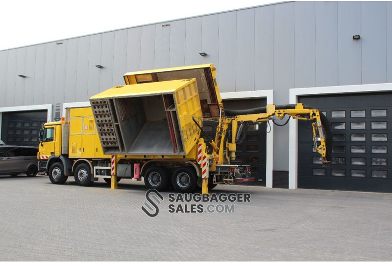 Vacuum truck Mercedes-Benz Actros 4160 V8 RSP 3T 2014 Saugbagger: picture 20