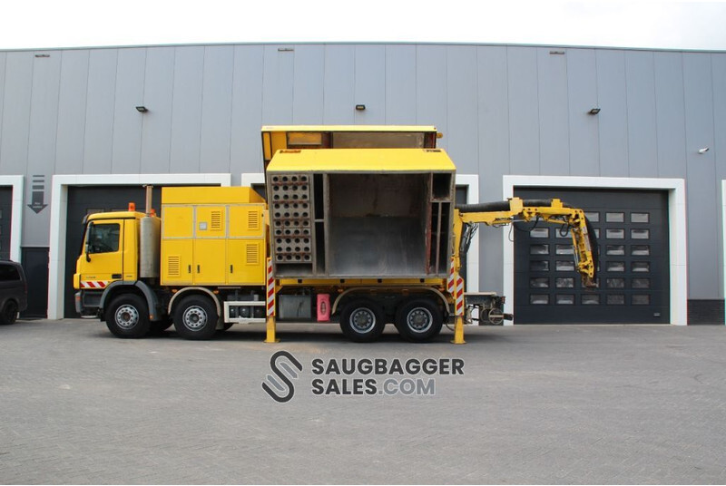 Vacuum truck Mercedes-Benz Actros 4160 V8 RSP 3T 2014 Saugbagger: picture 6