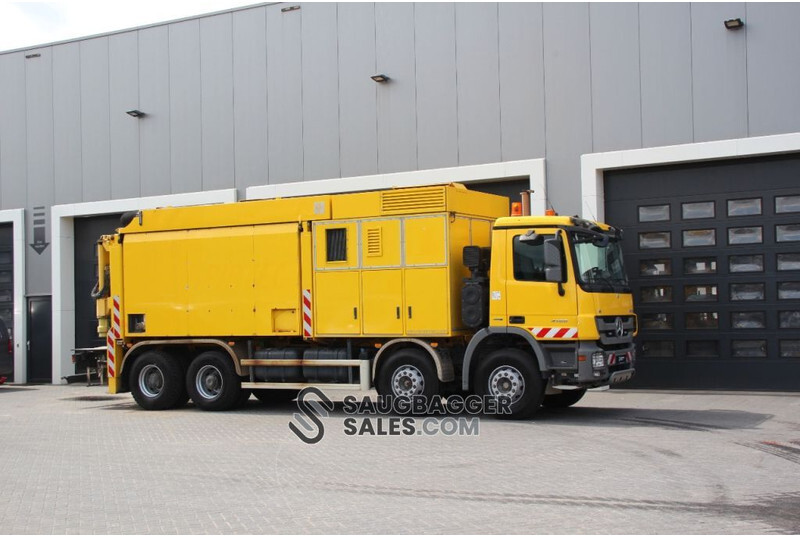 Vacuum truck Mercedes-Benz Actros 4160 V8 RSP 3T 2014 Saugbagger: picture 7