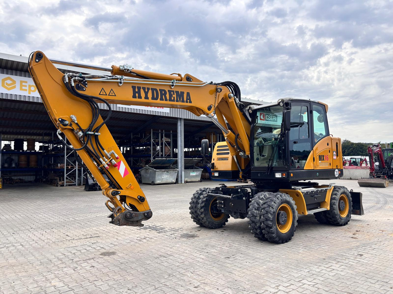 Hydrema MX 16G - Wheel excavator: picture 1 Hydrema MX 16G - Wheel excavator: picture 1