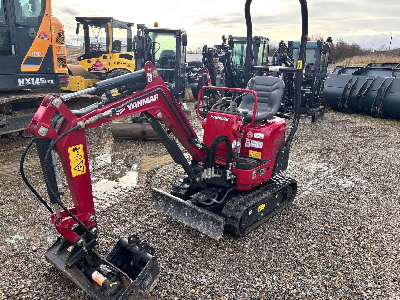 Yanmar SV08 - Mini excavator: picture 4 Yanmar SV08 - Mini excavator: picture 4