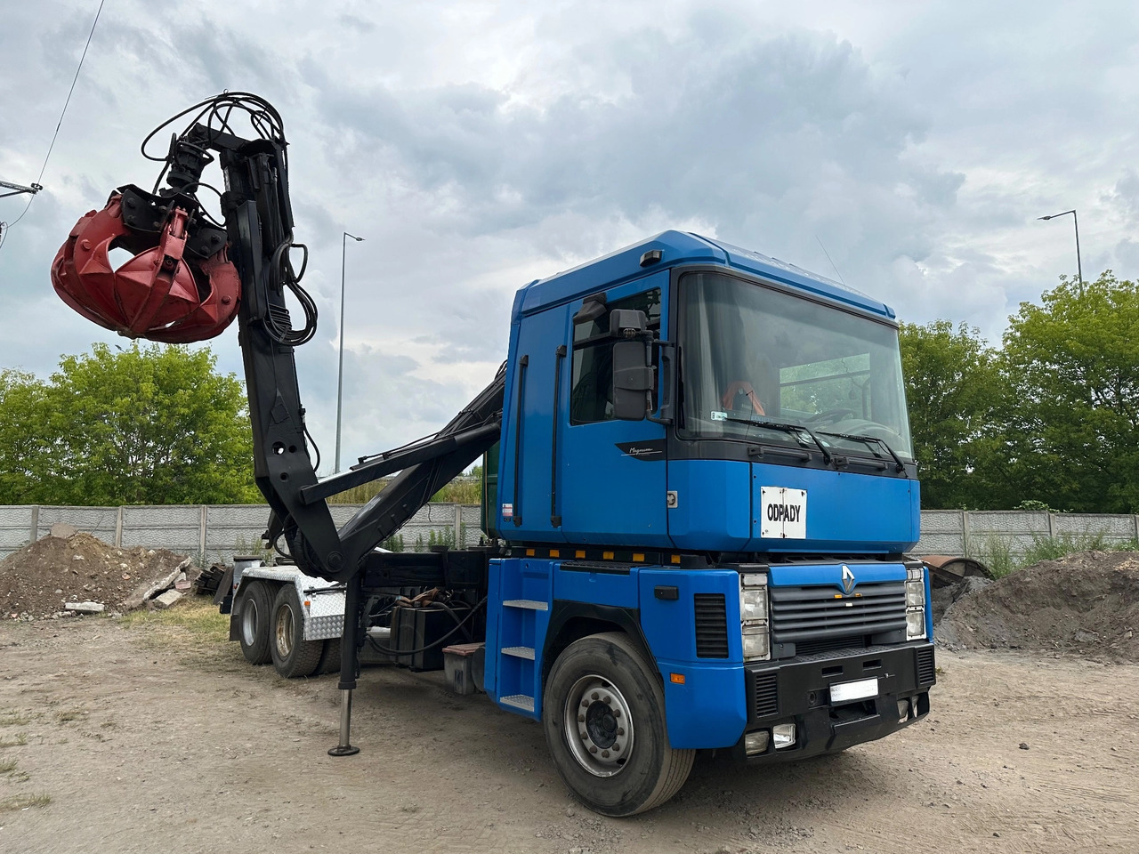 RENAULT Magnum 430 - Hook lift truck, Crane truck: picture 1 RENAULT Magnum 430 - Hook lift truck, Crane truck: picture 1