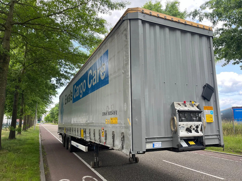 Krone 2x 2015 XLS MEGA P400 HUCKEPACK - Curtainsider semi-trailer: picture 1 Krone 2x 2015 XLS MEGA P400 HUCKEPACK - Curtainsider semi-trailer: picture 1