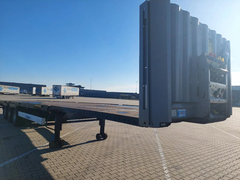 Krone 5x 2015 MEGA P400 HUCKEPACK FLAT - Dropside/ Flatbed semi-trailer: picture 1 Krone 5x 2015 MEGA P400 HUCKEPACK FLAT - Dropside/ Flatbed semi-trailer: picture 1