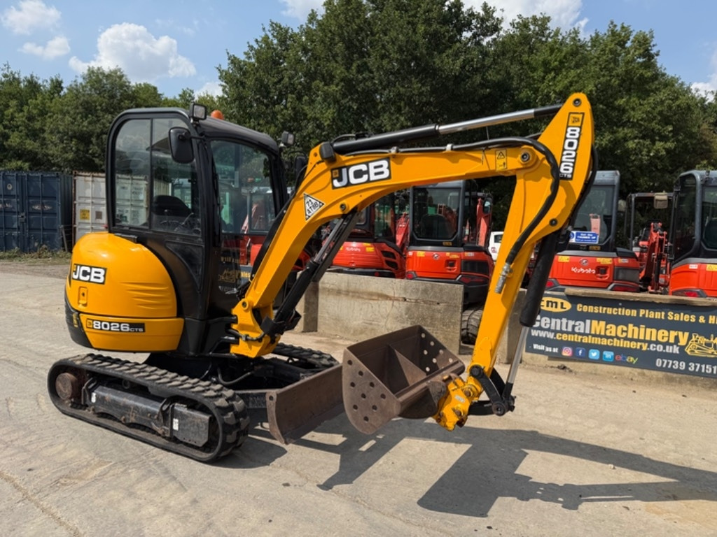 JCB 8026 CTS - Mini excavator: picture 2 JCB 8026 CTS - Mini excavator: picture 2