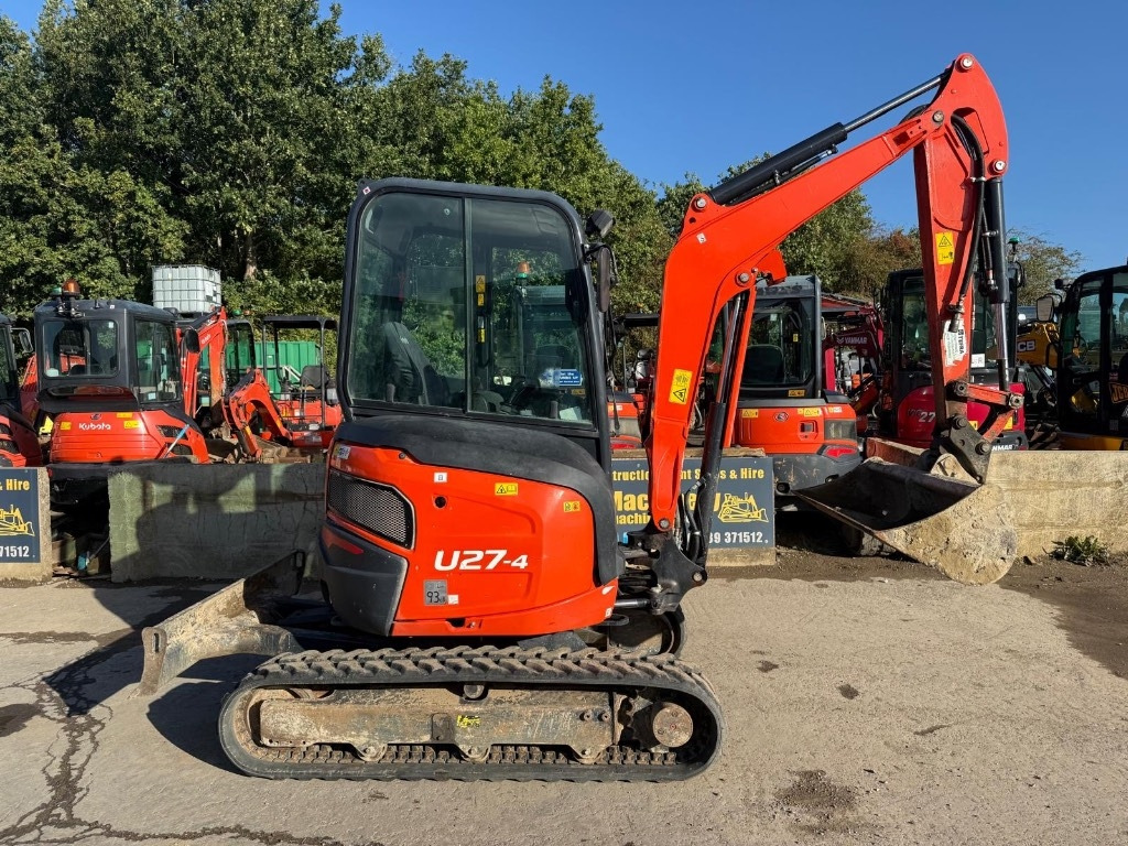 Kubota U 27-4 - Mini excavator: picture 1 Kubota U 27-4 - Mini excavator: picture 1