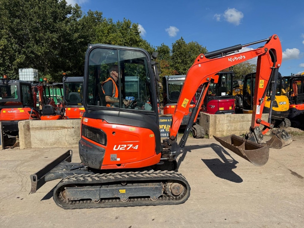 Kubota U 27-4 - Mini excavator: picture 1 Kubota U 27-4 - Mini excavator: picture 1