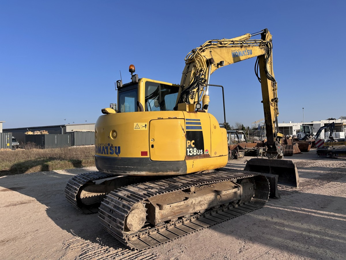 KOMATSU PC 138 US-8 Klima Zentralschmierung Top Zustand! - Crawler excavator: picture 4 KOMATSU PC 138 US-8 Klima Zentralschmierung Top Zustand! - Crawler excavator: picture 4