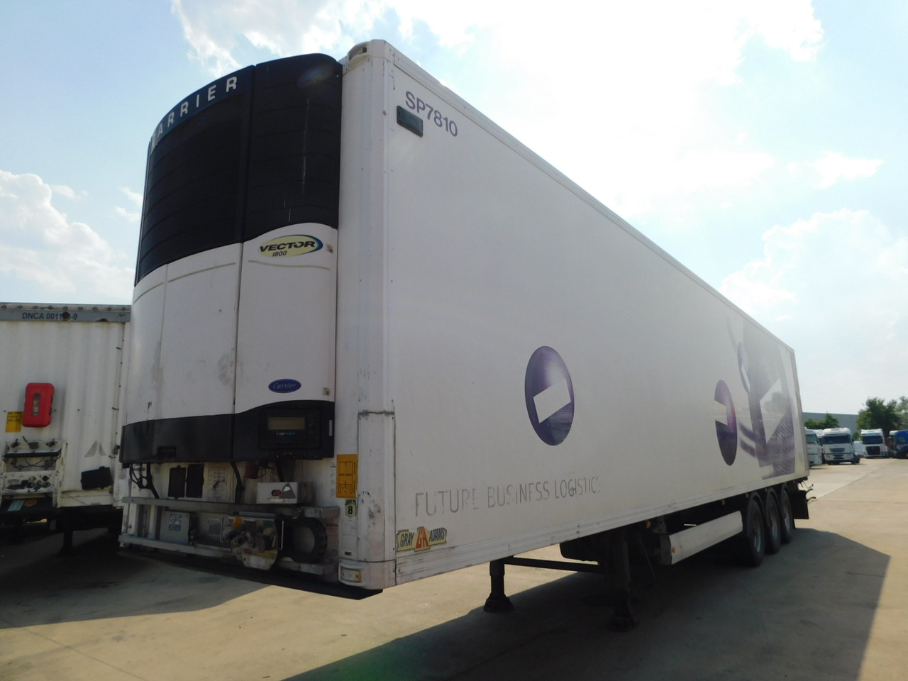 Gray adams Ga3b9 - Refrigerator semi-trailer: picture 1 Gray adams Ga3b9 - Refrigerator semi-trailer: picture 1