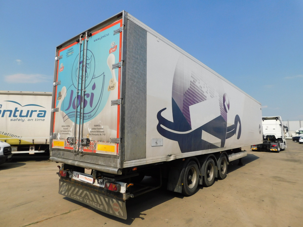 Gray adams Ga3b9 - Refrigerator semi-trailer: picture 3 Gray adams Ga3b9 - Refrigerator semi-trailer: picture 3