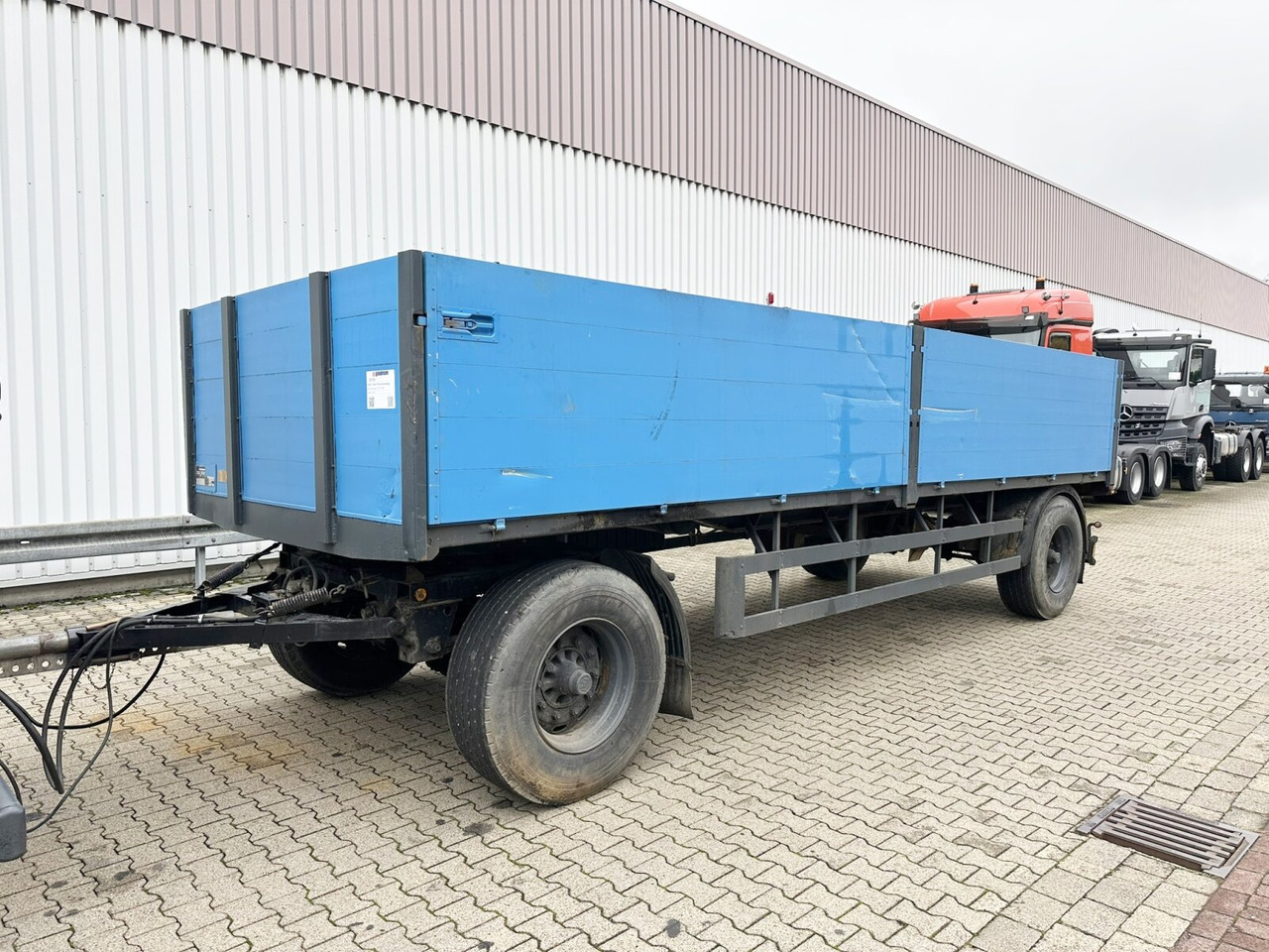 2-Achs Pritschenanhänger 2-Achs Pritschenanhänger - Dropside/ Flatbed trailer: picture 1 2-Achs Pritschenanhänger 2-Achs Pritschenanhänger - Dropside/ Flatbed trailer: picture 1