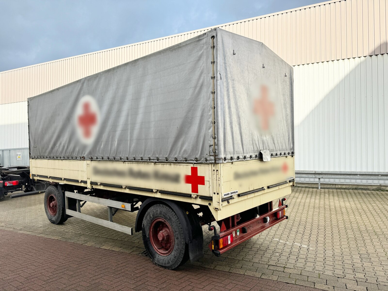 Bauer-Zeppelin Pritschenanhänger Bauer-Zeppelin Pritschenanhänger - Dropside/ Flatbed trailer: picture 5 Bauer-Zeppelin Pritschenanhänger Bauer-Zeppelin Pritschenanhänger - Dropside/ Flatbed trailer: picture 5
