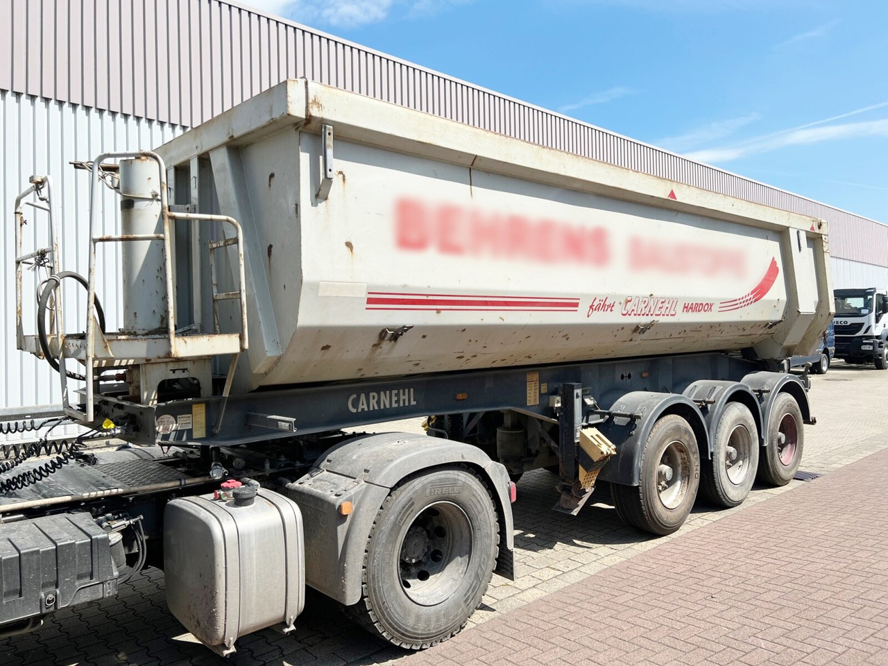 Carnehl CHKS/HH CHKS/HH, Stahlmulde ca. 26m³, Liftachse - Tipper semi-trailer: picture 5 Carnehl CHKS/HH CHKS/HH, Stahlmulde ca. 26m³, Liftachse - Tipper semi-trailer: picture 5