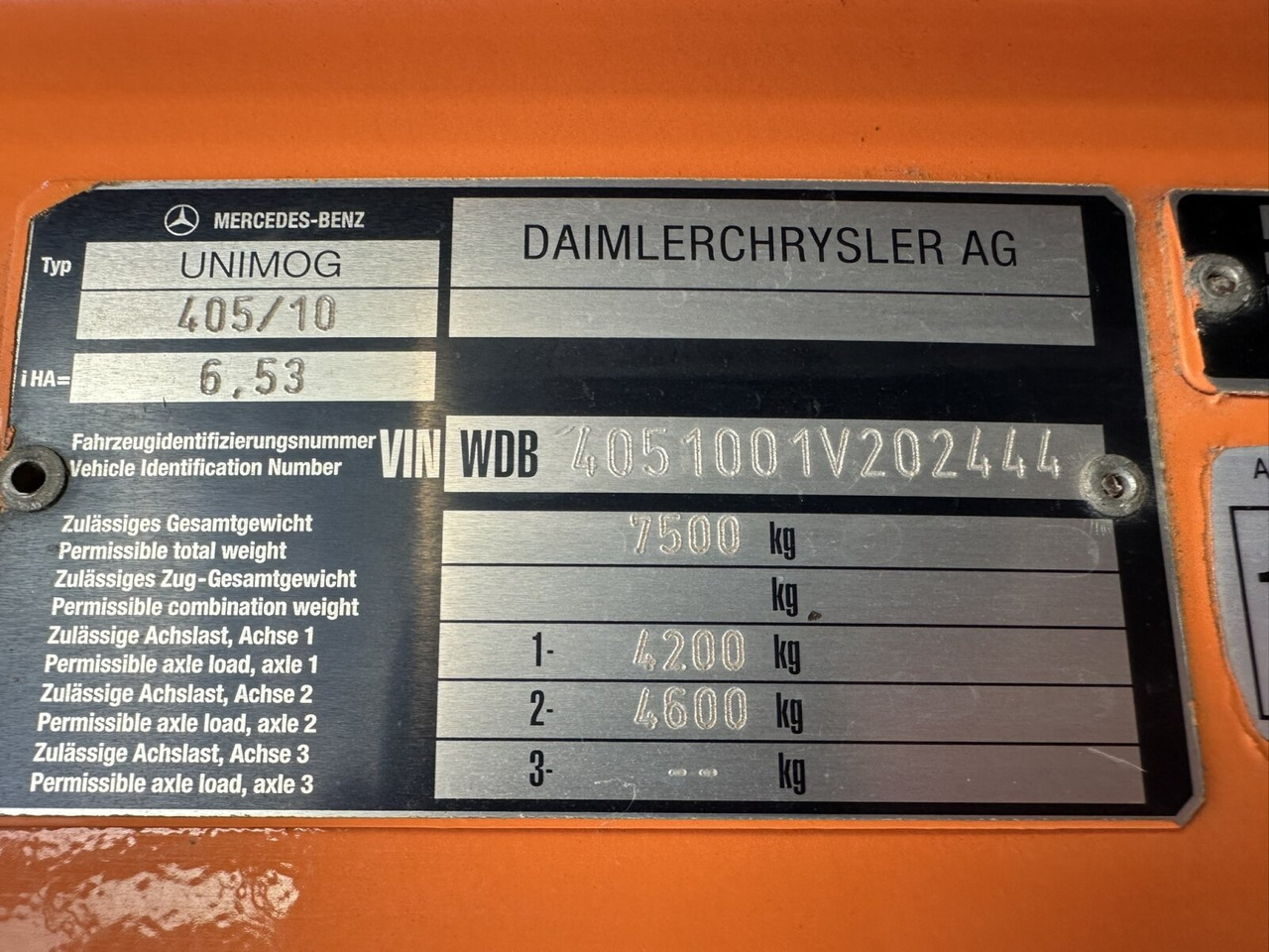 Unimog U300 405/10 4x4 U300 405/10 4x4, Kommunalhydraulik, Frontzapfwelle, Kipper - Commercial vehicle: picture 5 Unimog U300 405/10 4x4 U300 405/10 4x4, Kommunalhydraulik, Frontzapfwelle, Kipper - Commercial vehicle: picture 5