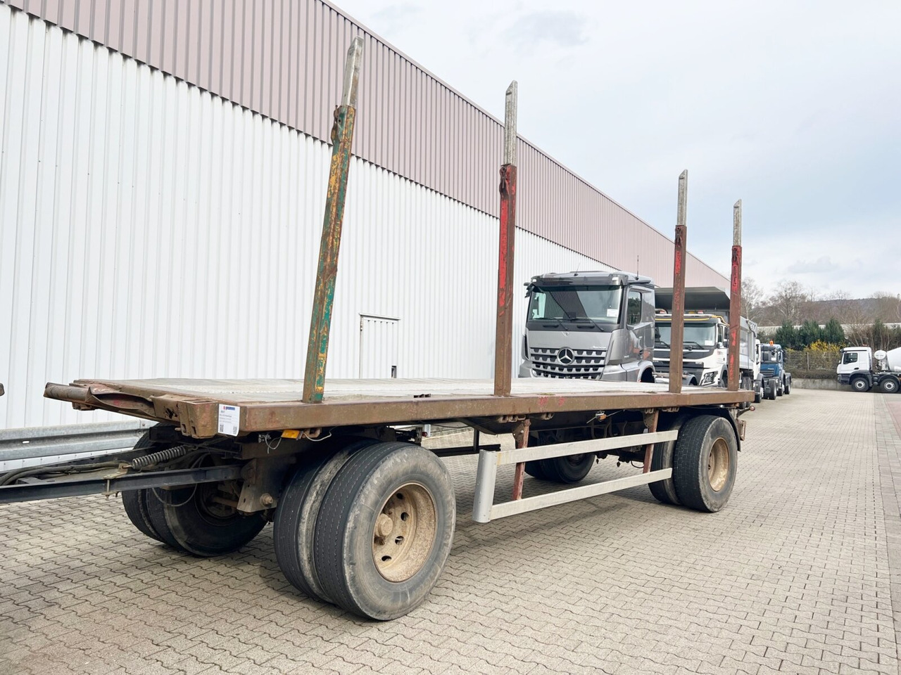 Doll A105 Holzanhänger A105 Holzanhänger - Timber trailer: picture 1 Doll A105 Holzanhänger A105 Holzanhänger - Timber trailer: picture 1