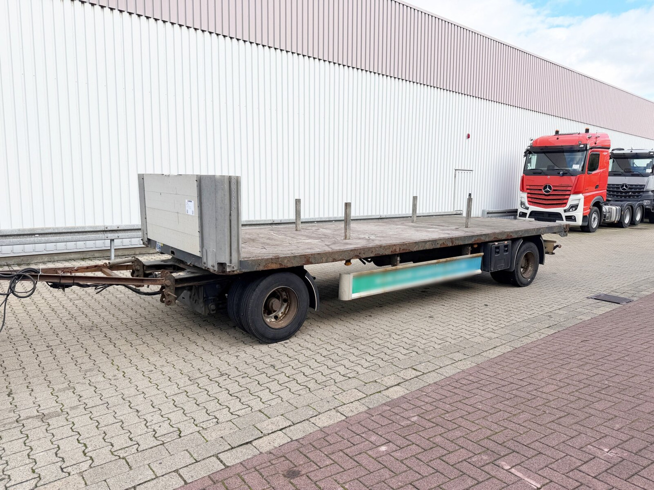 Fliegl ZPS 180 ZPS 180 - Low loader trailer: picture 1 Fliegl ZPS 180 ZPS 180 - Low loader trailer: picture 1