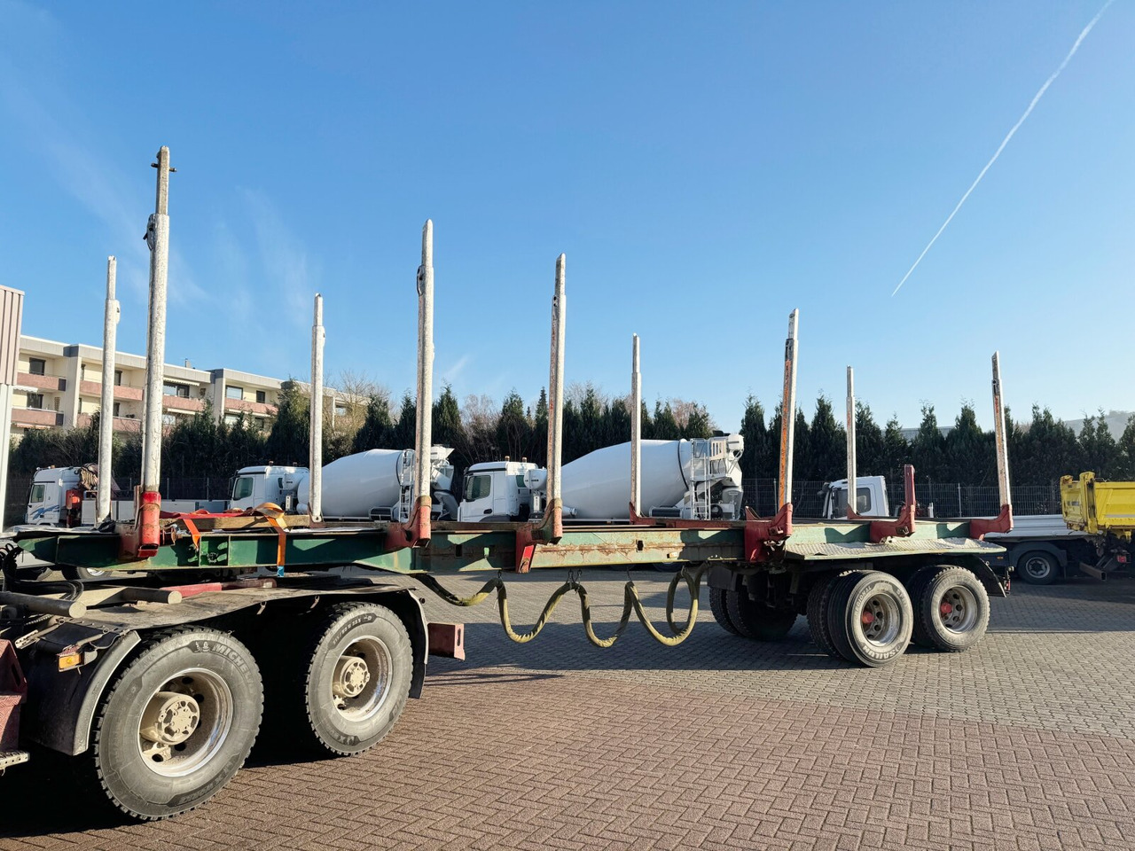 GSV 34 GLOGGER GSV 34, Lenk-/Liftachse, ausziehbar 10,75m-14,35m - Timber semi-trailer: picture 1 GSV 34 GLOGGER GSV 34, Lenk-/Liftachse, ausziehbar 10,75m-14,35m - Timber semi-trailer: picture 1