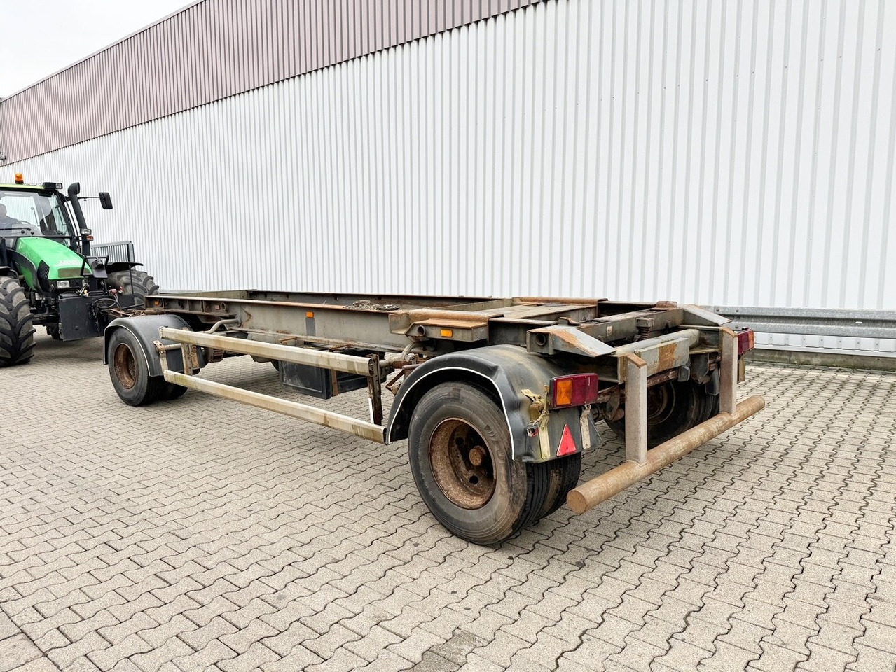HSA 18.70 HSA 18.70, Schlittenabroller - Roll-off/ Skip trailer: picture 2 HSA 18.70 HSA 18.70, Schlittenabroller - Roll-off/ Skip trailer: picture 2