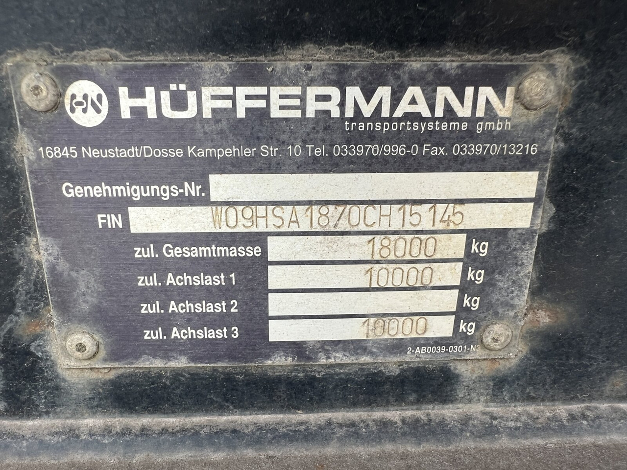 HSA 18.70 L Schlittenabroller HSA 18.70 L Schlittenabroller - Roll-off/ Skip trailer: picture 4 HSA 18.70 L Schlittenabroller HSA 18.70 L Schlittenabroller - Roll-off/ Skip trailer: picture 4