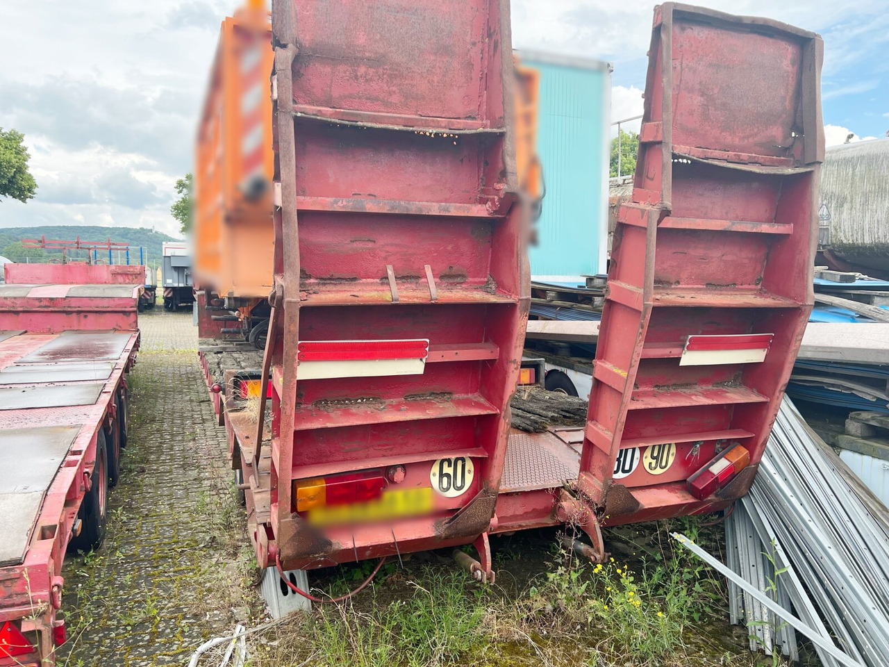 Kaiser - SAnh Tieflader KAISER - Low loader semi-trailer: picture 5 Kaiser - SAnh Tieflader KAISER - Low loader semi-trailer: picture 5