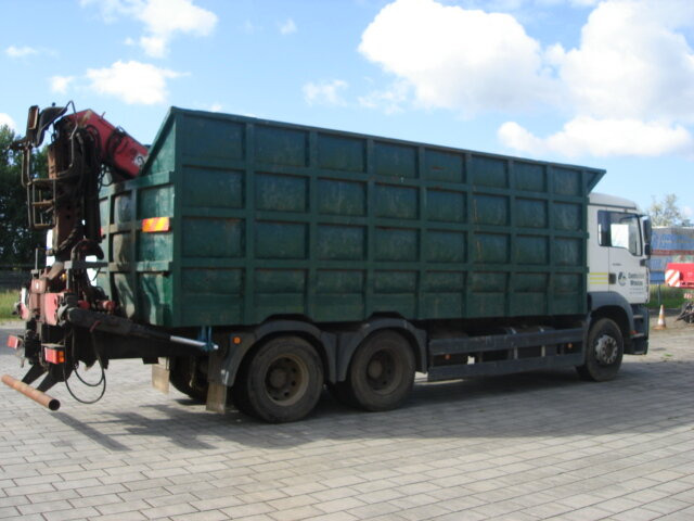 Crane truck MAN TGA 26.413 BB 6x4 TGA 26.413 BB 6x4 mit Heckkran Jonsered 1020: picture 7