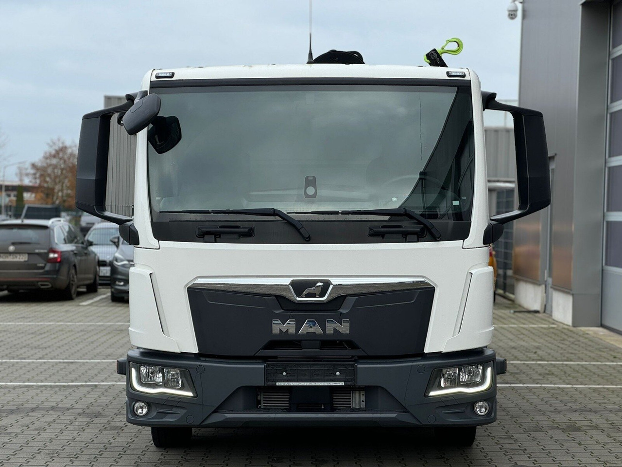 MAN TGL 12.190 4x2 BL TGL 12.190 4x2 BL mit Kran Hiab Hiduo 072DS-4 - Crane truck: picture 2 MAN TGL 12.190 4x2 BL TGL 12.190 4x2 BL mit Kran Hiab Hiduo 072DS-4 - Crane truck: picture 2