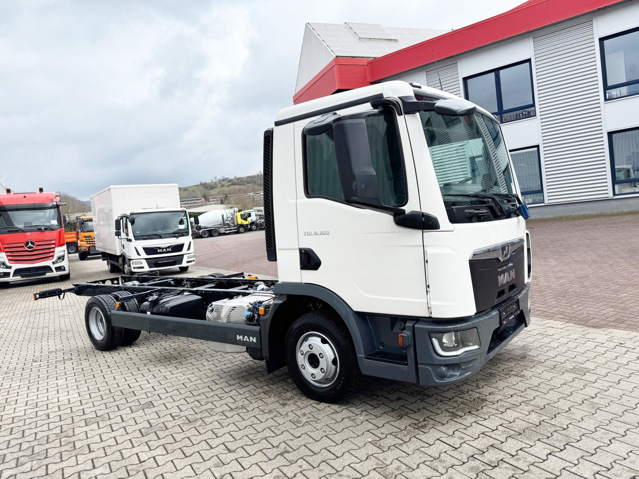 New Hook lift truck MAN TGL 8.160 4x2 BL CH TGL 8.160 4x2 BL CH, City-Abroller: picture 9