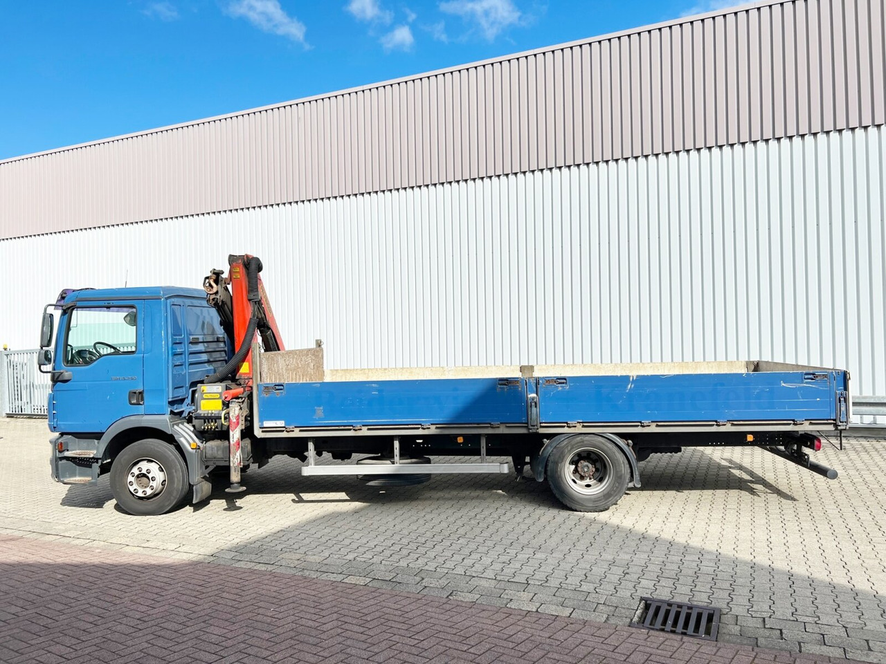 Crane truck, Dropside/ Flatbed truck MAN TGM 15.250/340 4X2 BL TGM 15.250/340 4X2 BL mit Kran Palfinger PK 11001: picture 14