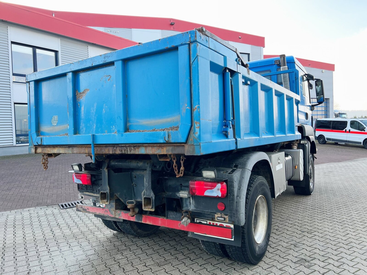 Tipper MAN TGS 18.360 4X4 BL TGS 18.360 4X4 BL, Hinterkipper, hydr. Heckklappe, Winterdienstausstattung: picture 11