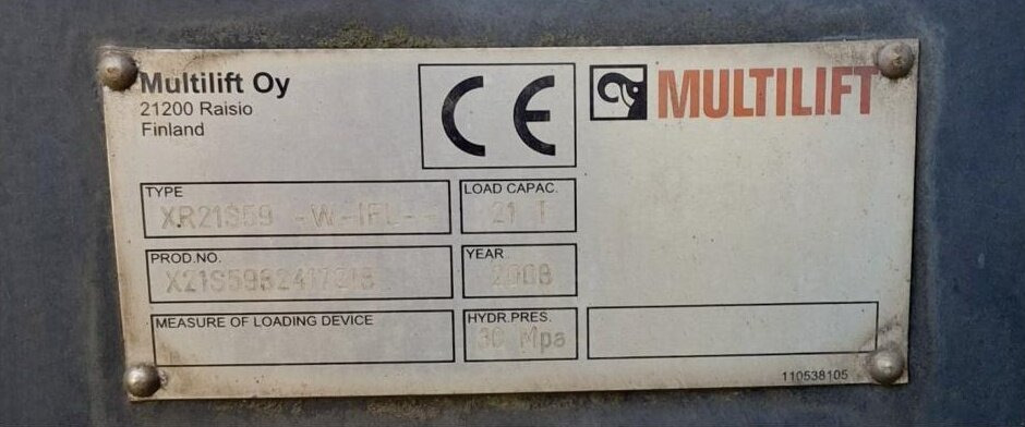 MAN TGS 26.440 BB 6x4 TGS 26.440 BB/6x4 Hiab Kran 166 BS-2-Hiduo, Multilift XR 21 S 59 Abrollanlage - Hook lift truck, Crane truck: picture 4 MAN TGS 26.440 BB 6x4 TGS 26.440 BB/6x4 Hiab Kran 166 BS-2-Hiduo, Multilift XR 21 S 59 Abrollanlage - Hook lift truck, Crane truck: picture 4