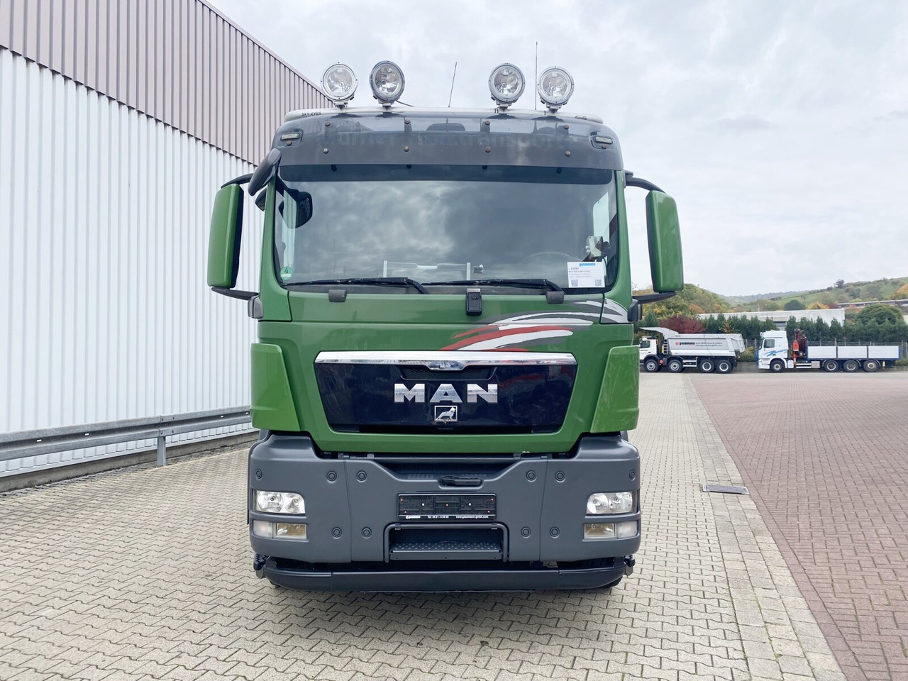 Timber truck, Crane truck MAN TGS 26.480 6x4 BB TGS 26.480 6x4 BB, Intarder, Kran Epsilon S270L88, Langholz: picture 8