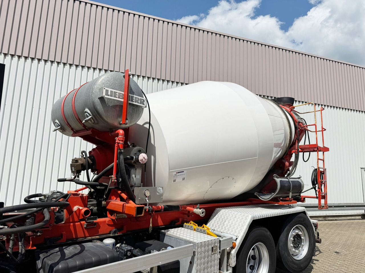Concrete mixer truck MAN TGS 26.480 6x4H-4 BL TGS 26.480 6x4H-4 BL, Liebherr HTM 704, Multilift Abroller HydroDrive, Lenk-/Liftachse, Wechselfahrzeug: picture 15