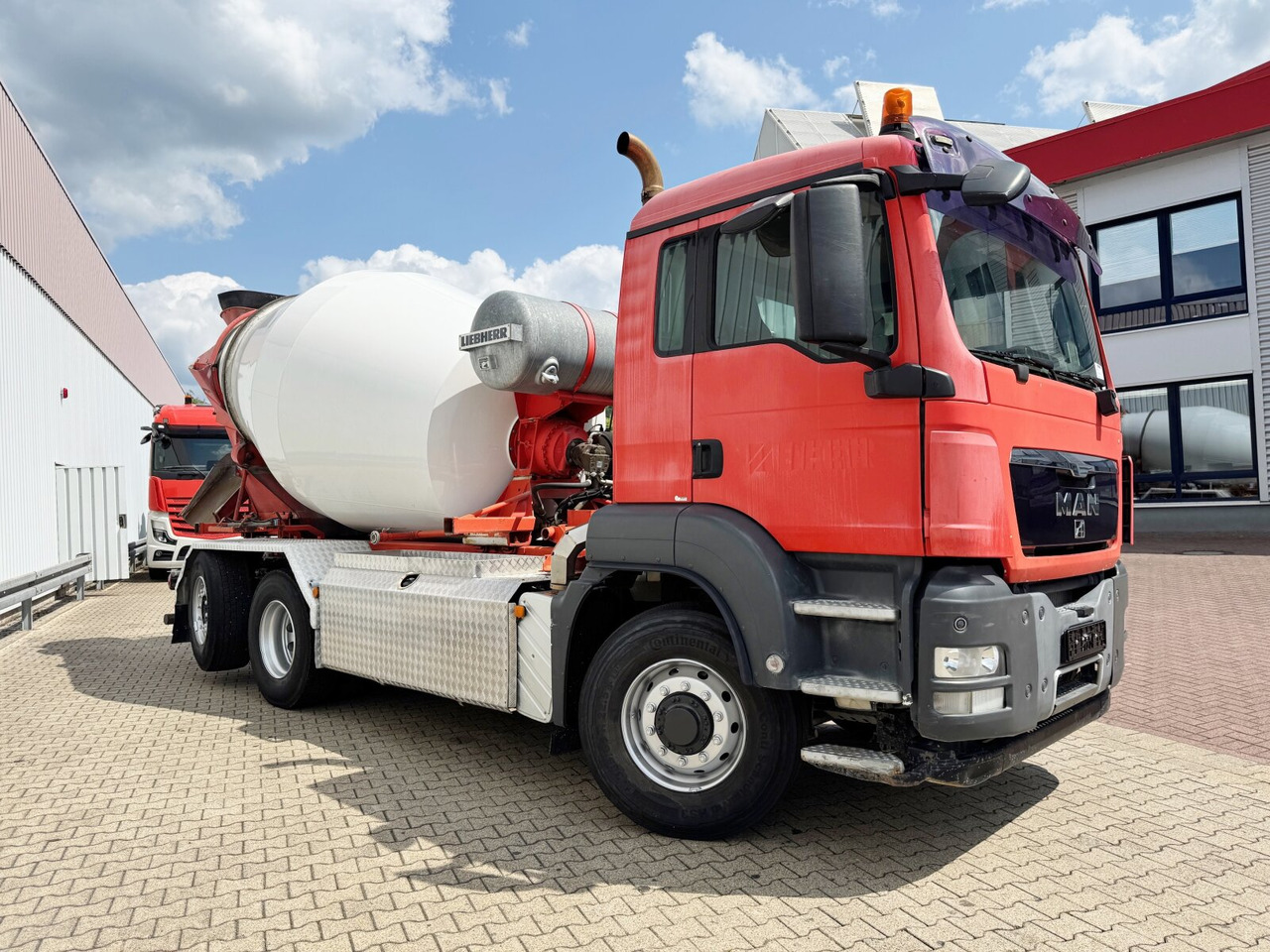Concrete mixer truck MAN TGS 26.480 6x4H-4 BL TGS 26.480 6x4H-4 BL, Liebherr HTM 704, Multilift Abroller HydroDrive, Lenk-/Liftachse, Wechselfahrzeug: picture 9