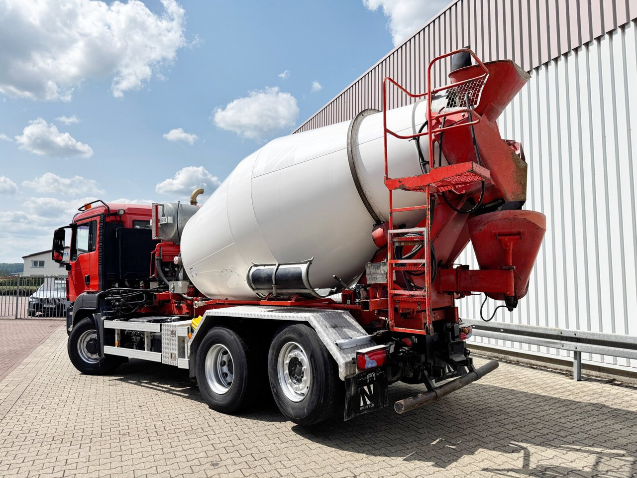 Concrete mixer truck MAN TGS 26.480 6x4H-4 BL TGS 26.480 6x4H-4 BL, Liebherr HTM 704, Multilift Abroller HydroDrive, Lenk-/Liftachse, Wechselfahrzeug: picture 12