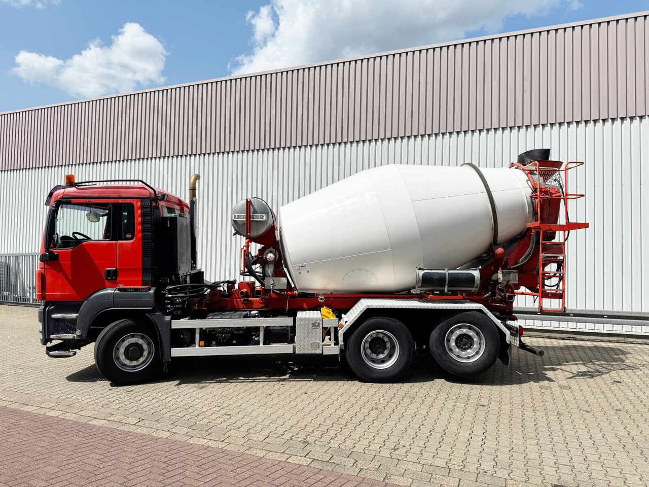 Concrete mixer truck MAN TGS 26.480 6x4H-4 BL TGS 26.480 6x4H-4 BL, Liebherr HTM 704, Multilift Abroller HydroDrive, Lenk-/Liftachse, Wechselfahrzeug: picture 14