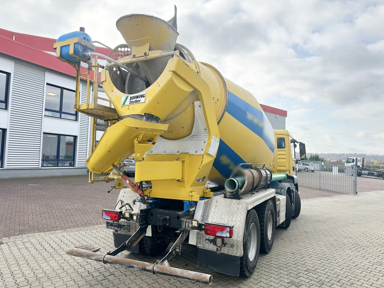 Concrete mixer truck MAN TGS 32.400 8X4 BB TGS 32.400 8x4 BB, Stetter ca. 9m³: picture 10