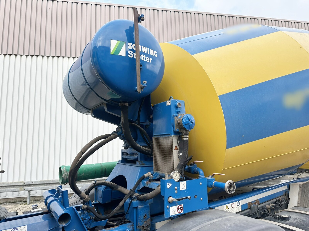 Concrete mixer truck MAN TGS 32.400 8X4 BB TGS 32.400 8x4 BB, Stetter ca. 9m³: picture 13