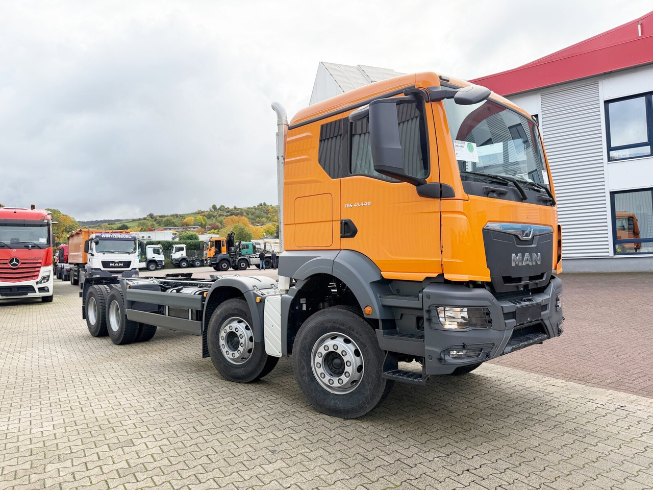 New Cab chassis truck MAN TGS 41.440 8x4 BB CH TGS 41.440 8x4 BB CH, Retarder, MEHRFACH VORHANDEN!: picture 9