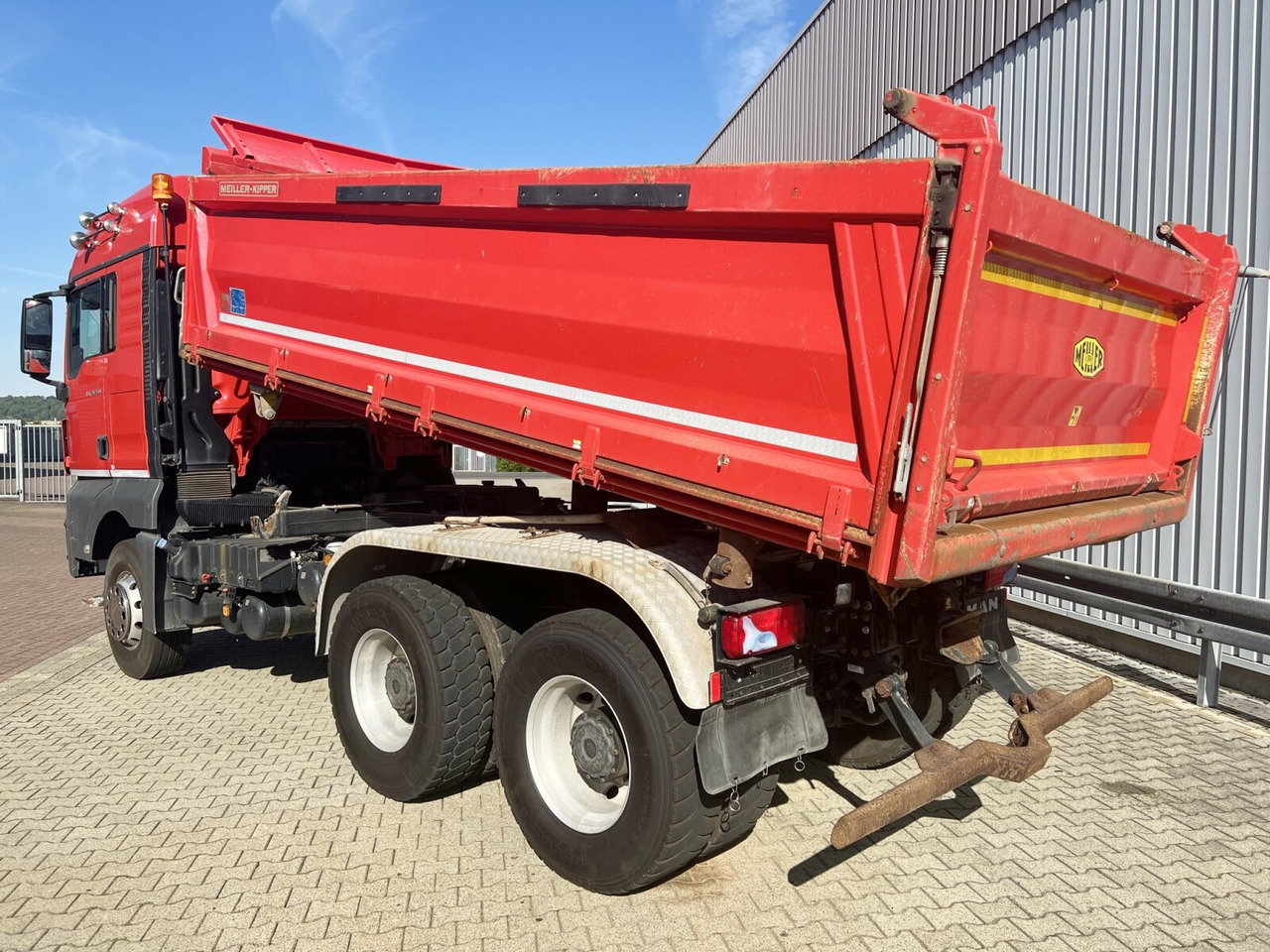Tipper MAN TGX 26.460 6X4 BB TGX 26.460 6X4 BB, Intarder, Standklima: picture 11