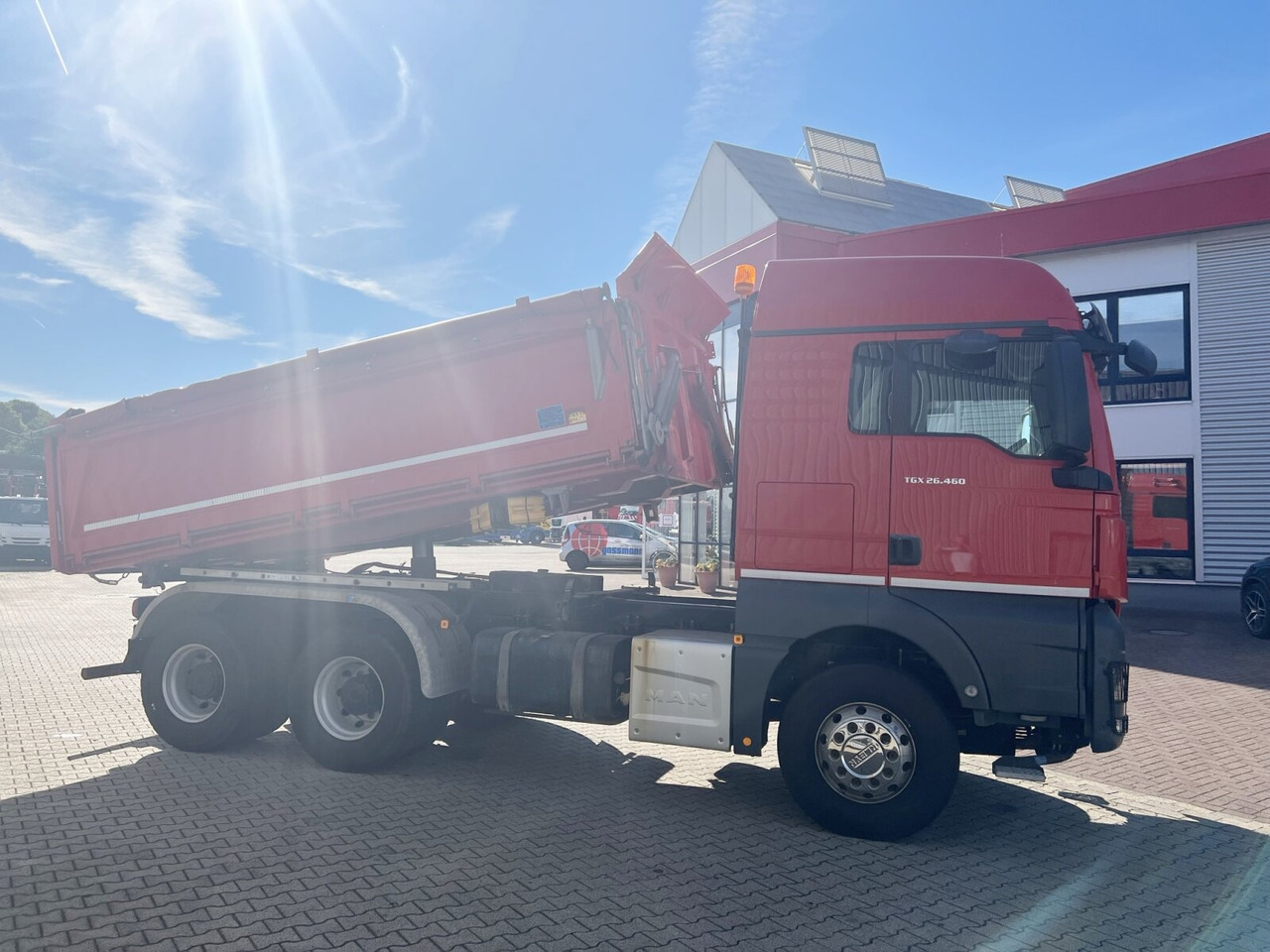 Tipper MAN TGX 26.460 6X4 BB TGX 26.460 6X4 BB, Intarder, Standklima: picture 9
