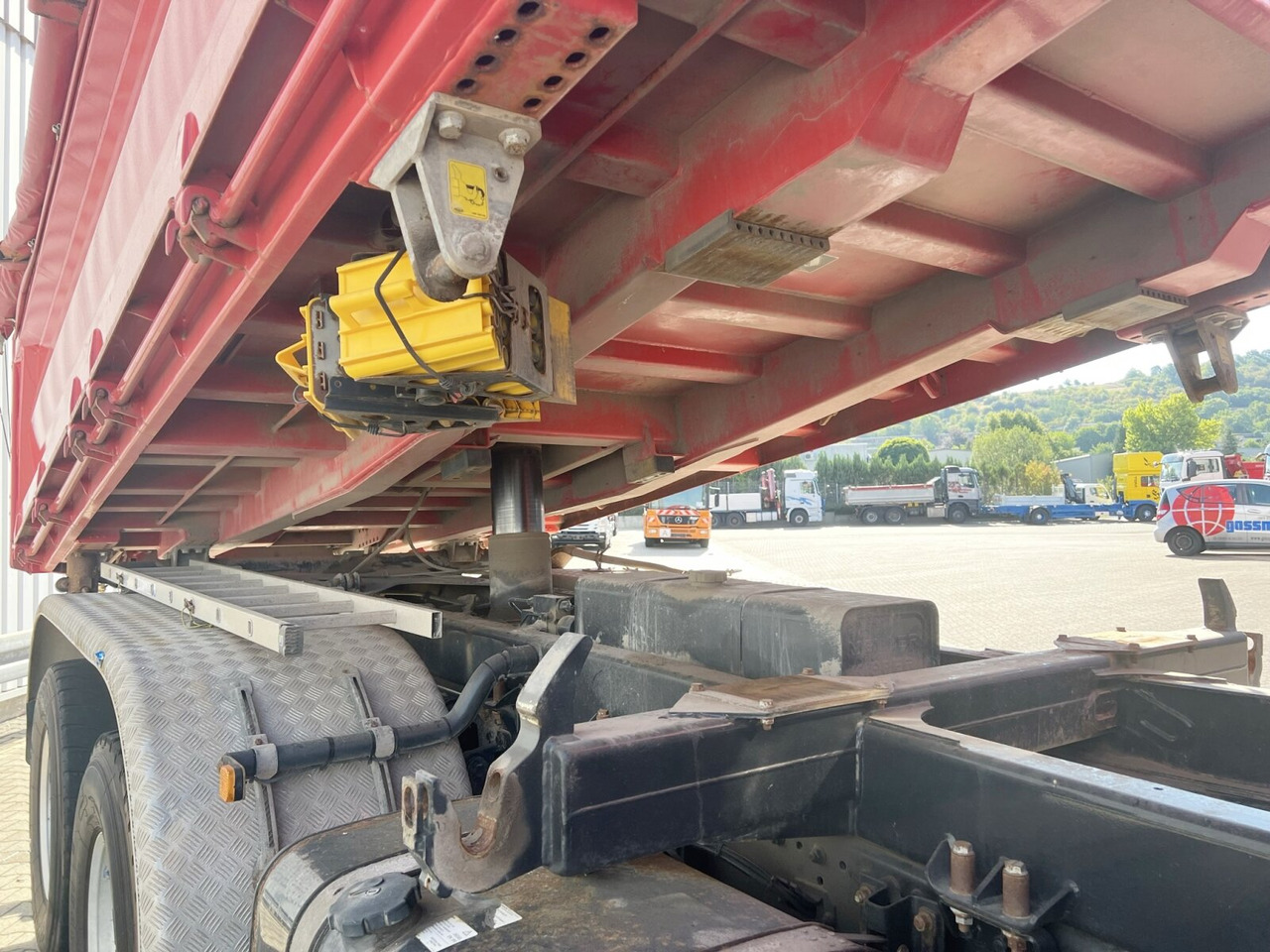 Tipper MAN TGX 26.460 6X4 BB TGX 26.460 6X4 BB, Intarder, Standklima: picture 15