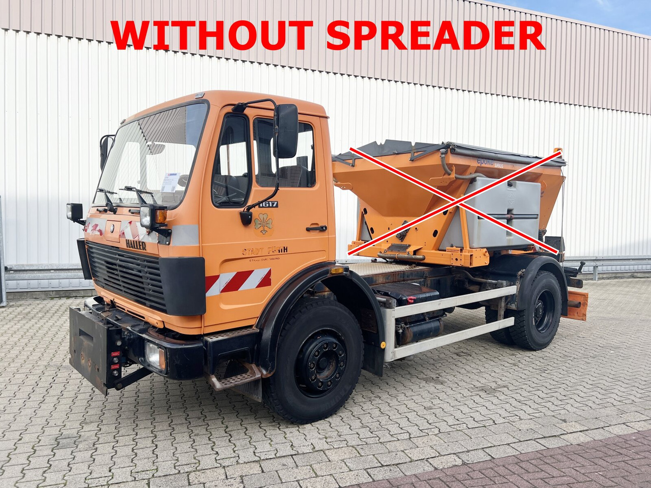 Mercedes-Benz 1617 C 4x2 1617 C 4x2, Winterdienstausstattung - Snow removal vehicle: picture 1 Mercedes-Benz 1617 C 4x2 1617 C 4x2, Winterdienstausstattung - Snow removal vehicle: picture 1