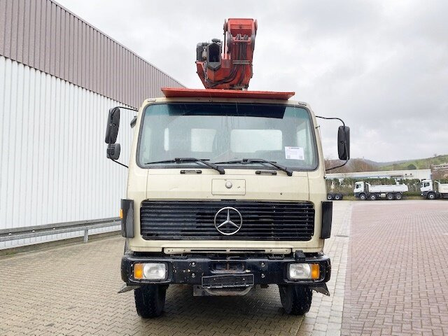 Crane truck, Dropside/ Flatbed truck Mercedes-Benz 2635 6x4 2635 6x4, V8, Heckkran Palfinger PK 28000, Funk, 28,5m-280kg: picture 9