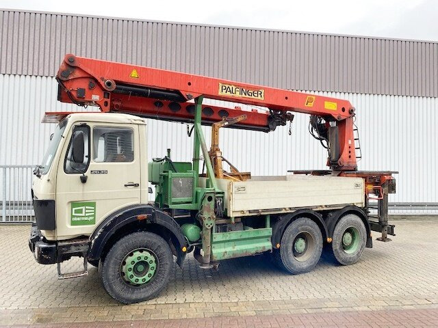 Crane truck, Dropside/ Flatbed truck Mercedes-Benz 2635 6x4 2635 6x4, V8, Heckkran Palfinger PK 28000, Funk, 28,5m-280kg: picture 14